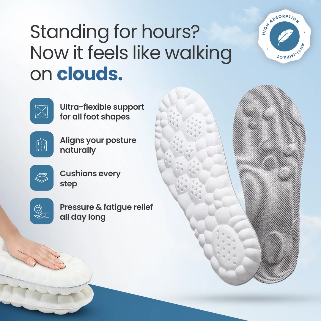 ReliefStep 4D Insoles – Comfort & Pain-Free Support